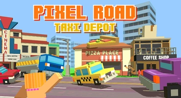Pixel Road Taxi Depot